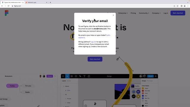 How To Create Figma Account | Figma tutorials 2023 смотреть онлайн