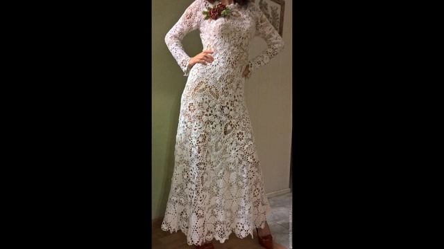 ?Праздничные платья, связанные крючком - Любуйтесь для вдохновения! - Вязание крючком