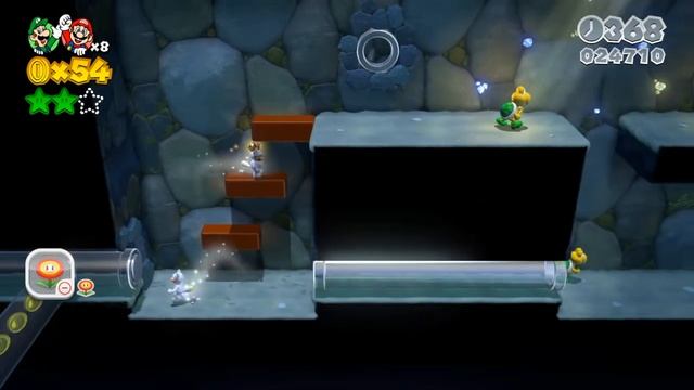 Прохождение вдвоем Super Mario 3D World смотреть онлайн