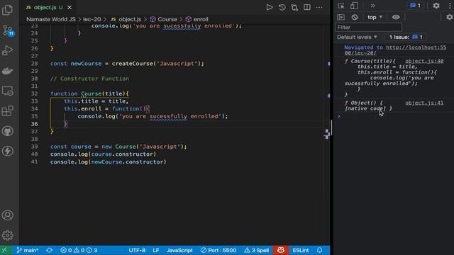 Everything about Objects | Javascript Lecture - 20 | Web Development Series смотреть онлайн