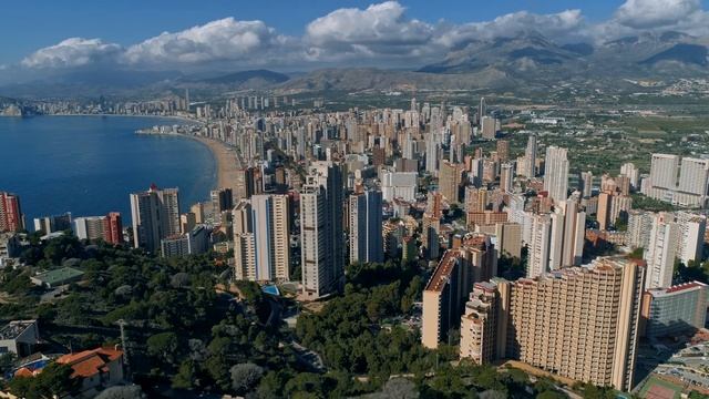 BENIDORM 2023 ?? Alicante Valencia Aerial Drone 4K | Spain España