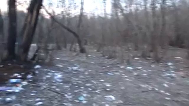 Грязь на берегу Оки в месте в падения Трубежа смотреть онлайн