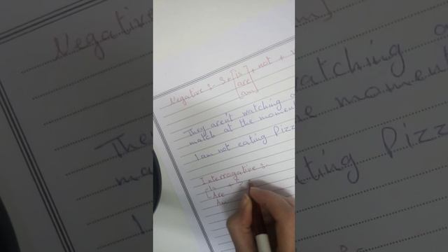 Present continuous tense (Grade 7) смотреть онлайн