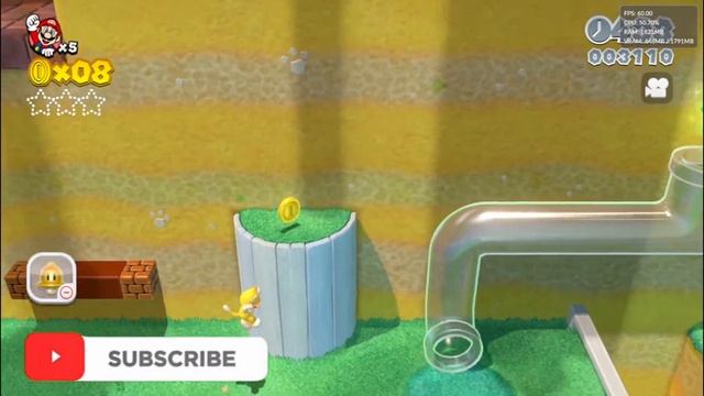 Super Mario 3D World CEMU 1.20.0c - 1080p - OpenGL i3-6100U 4GB Ram 940MX смотреть онлайн