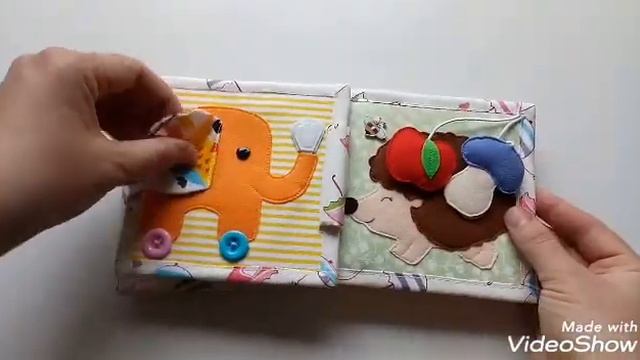 Минибук для малышей, Quiet book, minibook смотреть онлайн