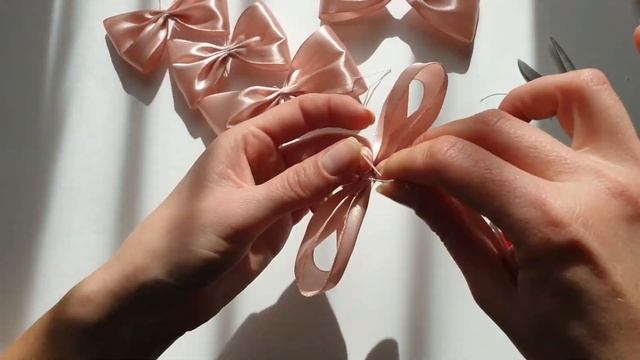 Банты на елку МК / DIY Bows смотреть онлайн