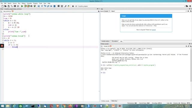 Python_05 - Python Loop Control Statements смотреть онлайн