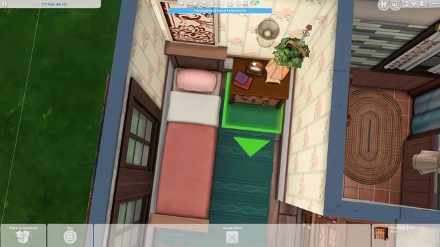 TINY OFF-THE-GRID COTTAGE ? | The Sims 4 Speed Build смотреть онлайн