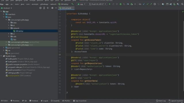 GitHub Oauth Login App using Kotlin смотреть онлайн