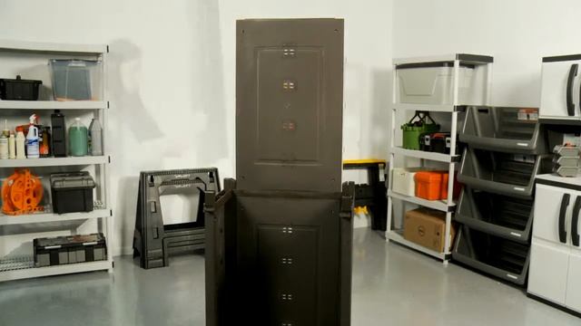 Keter's Rattan Style Utility Cabinet смотреть онлайн