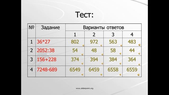 Действия с натуральными числами смотреть онлайн