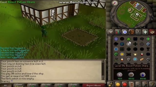 Herb Run With Lunars Guide! [Outdated] - Runescape 2007 смотреть онлайн