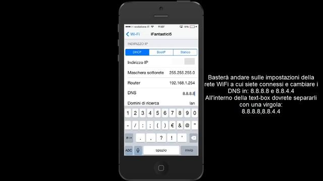 Come cambiare i DNS su iPhone, iPad, iPod, ecc... e poter accedere nuovamente ai siti oscurati смотреть онлайн