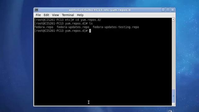 Edit Yum Config File - Fedora 13 смотреть онлайн