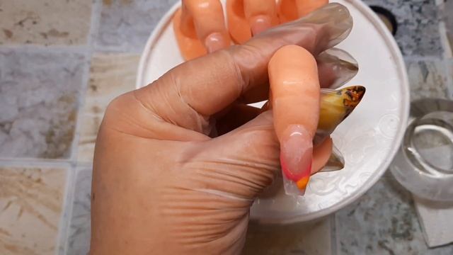 *194*ВЫКЛАДНОЙ ФРЕНЧ ГЕЛЕМ. 4 ВАРИАНТА. ПОДНЯТИЕ КЛЮЮЩЕГО КОНЧИКА ПОЛИГЕЛЕМ. АКВАРИУМ. смотреть онлайн