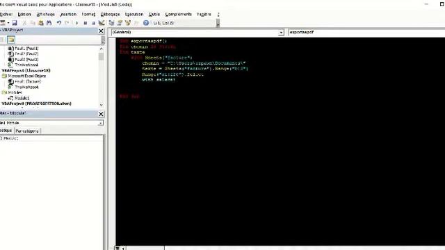 proges exporter un fichier en pdf avec Excel vba смотреть онлайн
