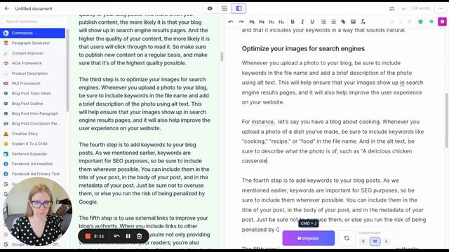 Jasper AI's New Commands Template Demo | Write 700 Words in 5 Minutes! смотреть онлайн
