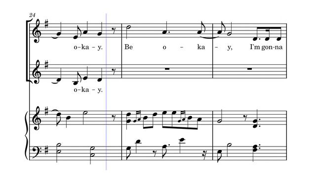 Butterflies - Tom Odell, AURORA -- SHEET MUSIC смотреть онлайн