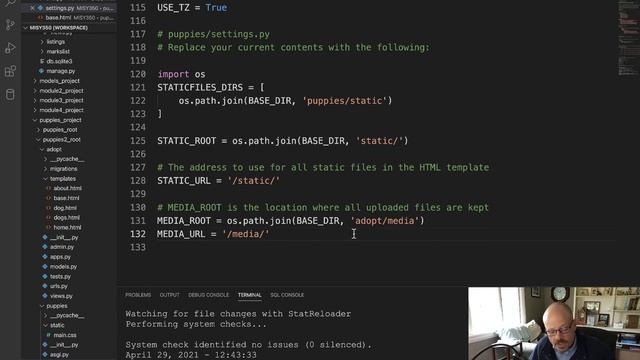 Setting up a Django Project for CSS смотреть онлайн