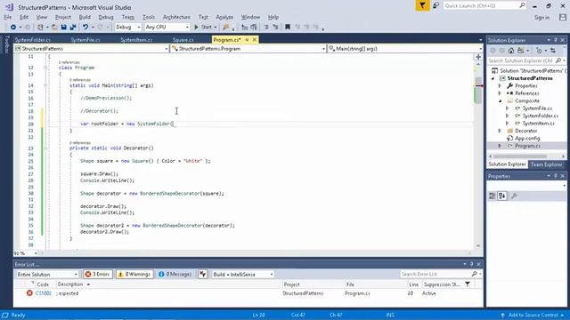 Structured Pattern, Decorator, Composite, Proxy смотреть онлайн