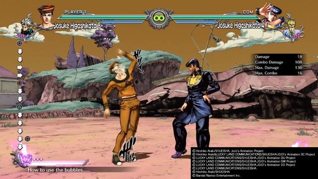 JoJo's Bizarre Adventure: All-Star Battle R - Josuke Higashikata 8 Moveset Showcase смотреть онлайн