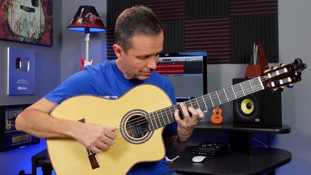 The Shadow of Your Smile (Johnny Mandel) - Fingerstyle смотреть онлайн
