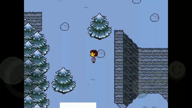 СНЕЖГРАД - Полное прохождение UNDERTALE на телефоне | Путь геноцида |  (#3)