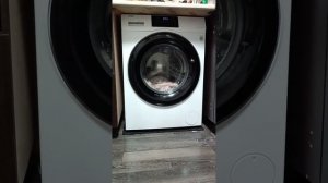 Антивибрационный коврик. Как затолкать стиралку на резиновом коврике под столешницу, не снимая ее.