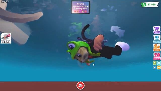 Секретная ПОДВОДНАЯ ПЕЩЕРА на Острове ископаемых в Адопт Ми роблокс | Adopt Me roblox | Как попасть смотреть онлайн