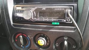 Подключение телефона к магнитоле JVC через USB