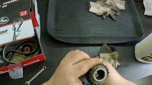 Рено сандеро замена ремня грм и помпы