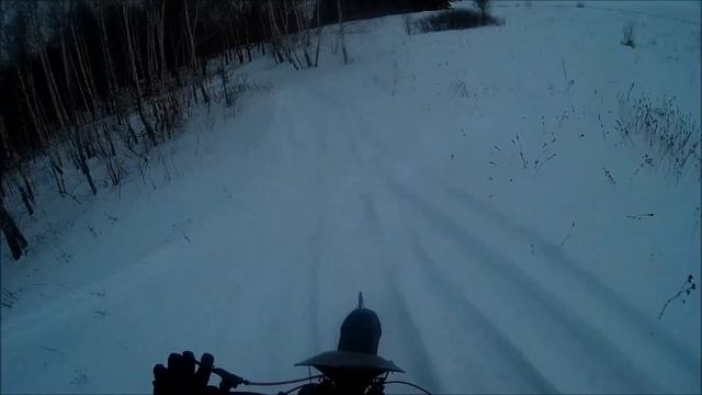 Питбайк с гусеницей, ни одной поездки без «приключений» смотреть онлайн