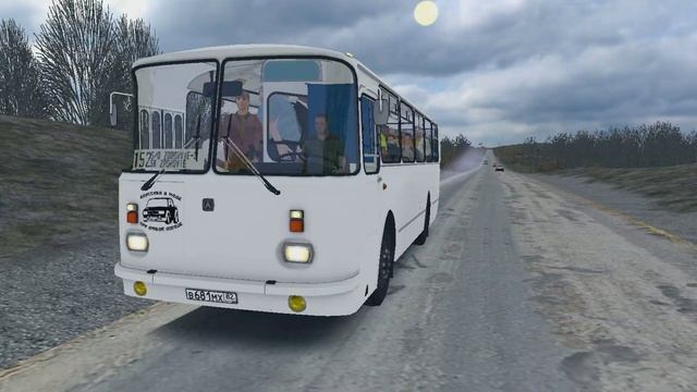 Купил за лям в Крыму старый ЛАЗ 695Н и поехал по 152к маршруту. Чистогорская область, Omsi 2 смотреть онлайн