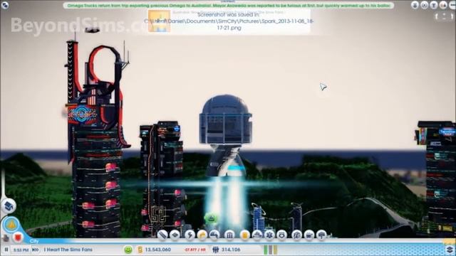 SimCity Cities of Tomorrow - Launch Arcology Flies Into Space смотреть онлайн