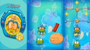 Ам Ням Cut the Rope Time Travel #11 БУДУЩЕЕ Прохождение на 3 звезды Детское Игровое Видео