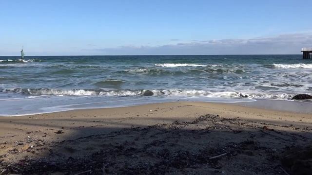 15 минутная медитация и релаксация под звуки Чёрного моря и видео для эффекта полного присутствия. смотреть онлайн