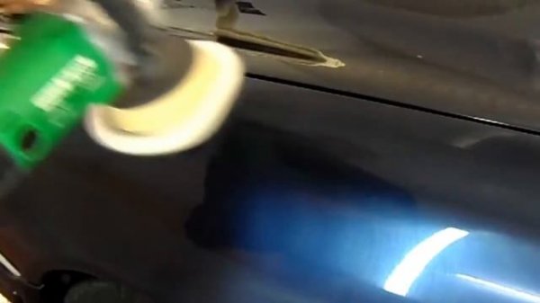 Fixer CarPro - пример полировки с овчиной.