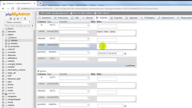 3. Ingresar, modificar y borrar datos en phpmyadmin - Curso intermedio de php y mysqli - Microcora смотреть онлайн
