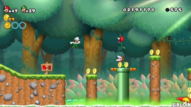 New Super Mario Anniversary - 2 Player Co-Op - #20 смотреть онлайн
