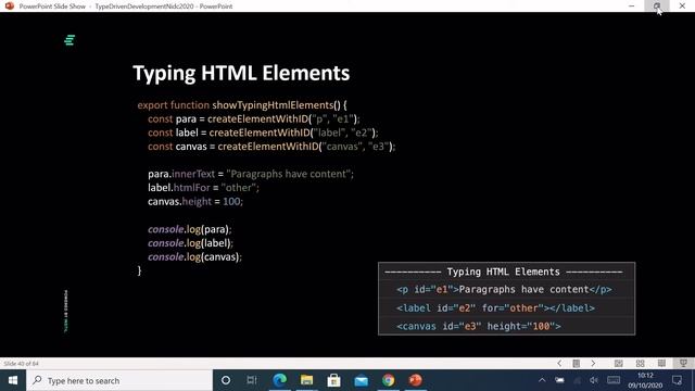 Not Your Mother's TDD: Type Driven Development in TypeScript - G Gilmour & R Gibson - NIDC2020 смотреть онлайн