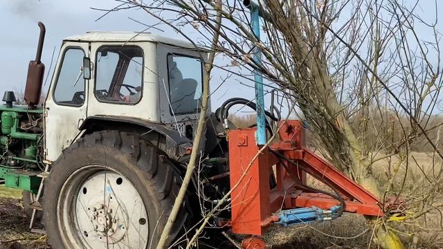 Мой самодельный корчеватель деревьев смотреть онлайн