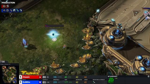 StarCraft 2 - CLASSIC vs GUMIHO! - Alpha Pro Series #316 смотреть онлайн