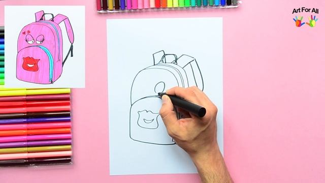 How to draw a Girl's Backpack смотреть онлайн