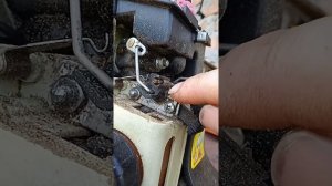 ремонт рычага управления бензопилы still Ms 180