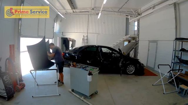 Процесс кузовного ремонта Toyota Camry смотреть онлайн