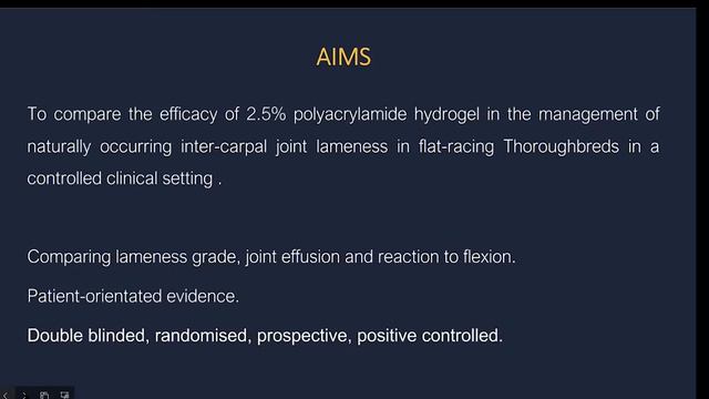 Arthramid Vet (2.5% Polyacrylamide Hydrogel) - Formulation, Mode Of Action, Published Research, Use