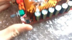 Распаковка. Усилитель на м/с TDA7498E 2x160w (BTL 220w)