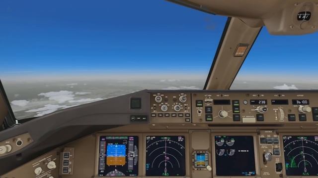 WorldFlight 2014 leg 36 Shanghai to Guangzhou PMDG 777 смотреть онлайн