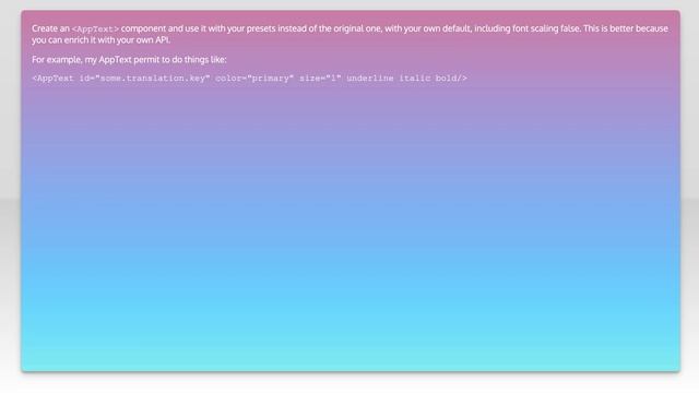 How to disable font scaling in React Native for IOS app? смотреть онлайн