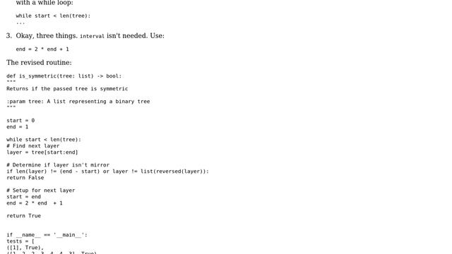 Symmetric Tree Check in Python (3 Solutions!!) смотреть онлайн